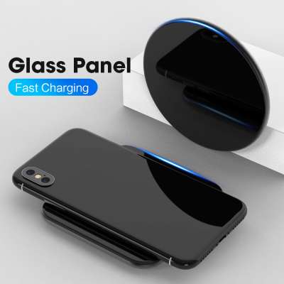 15W Wireless Charger compatible with 7.5W/10W fast charging Dock for iphone X Wireless Charger Accept Drop shipping Charging Pad