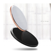 New Product 15W Fast Charging Wireless Mirror Tempered acrylic Quick Charger, 15W Phone Ultra Slim Wireless Chargers