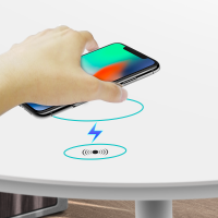 hot sale 2020 hidden wireless table charger 10 watt long distance 14mm for mobile phone